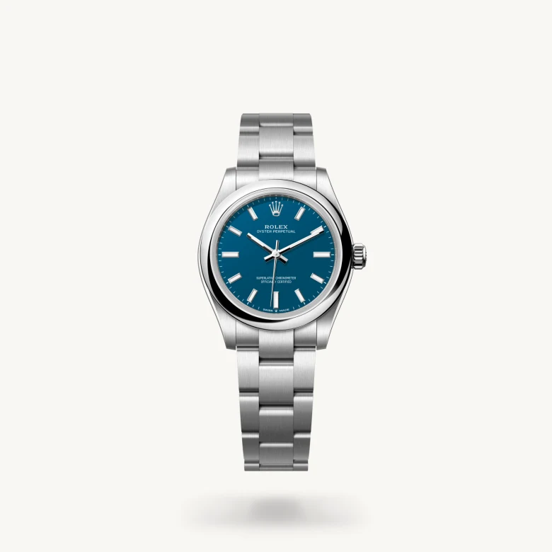 ROLEX OYSTER ボックスと付属品 Rolex Oyster Perpetual 28 Oystersteel, M276200-0001